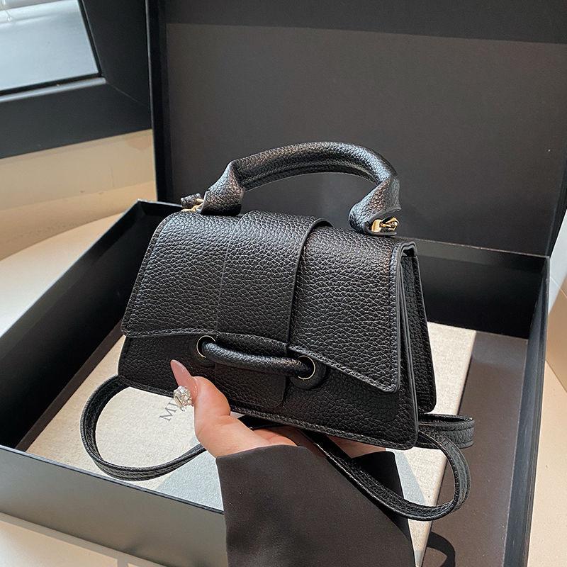 Trendy Niche Design Handbag, Women Mini Crossbody Bag, Fashion Top Handle Square Purse
