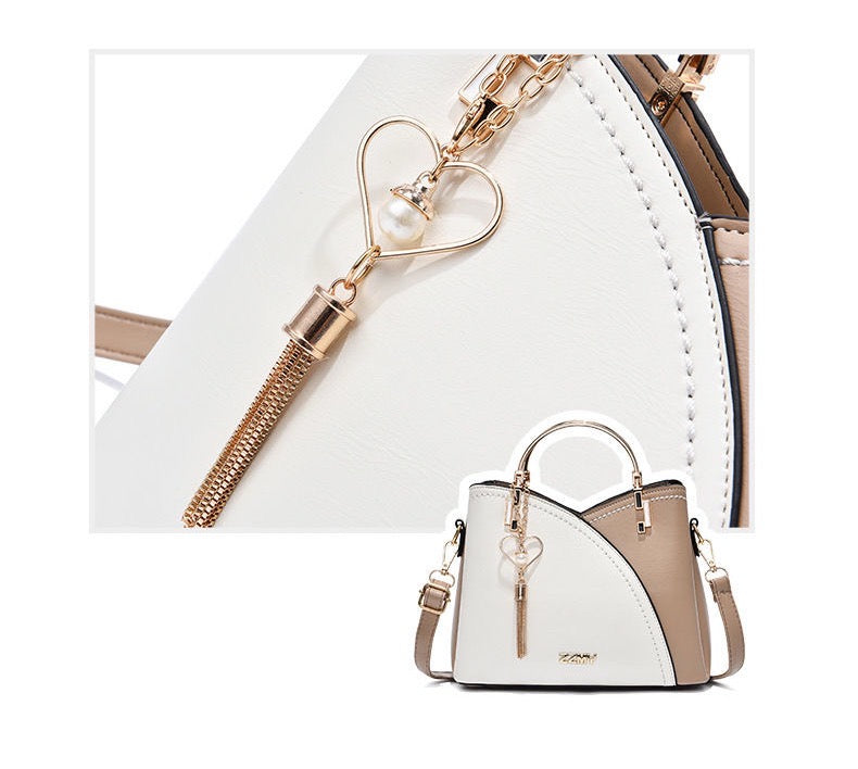 K-style Large Capacity Leather Bag