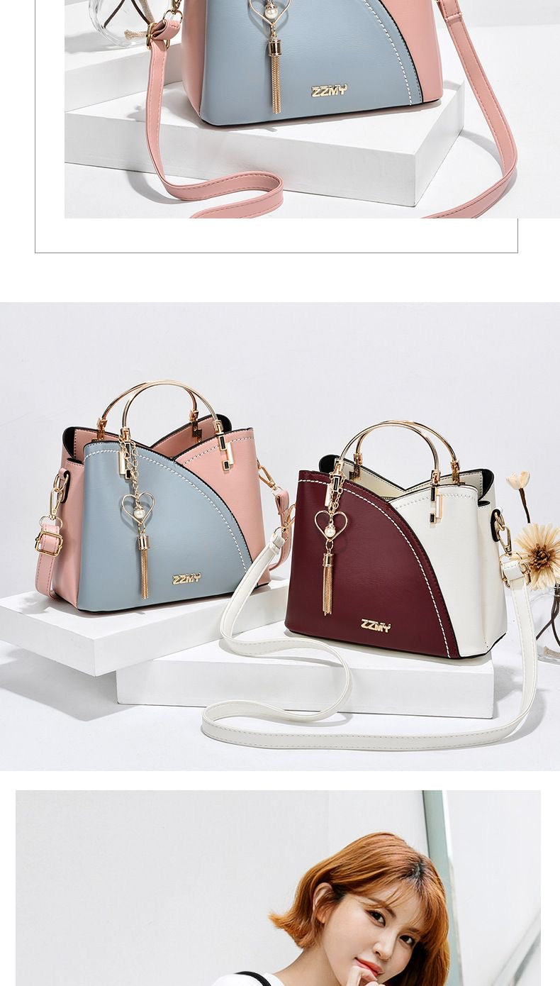 K-style Large Capacity Leather Bag