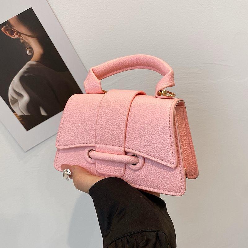 Trendy Niche Design Handbag, Women Mini Crossbody Bag, Fashion Top Handle Square Purse